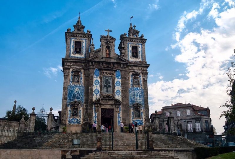 iglesia de San Ildefonso en Oporto