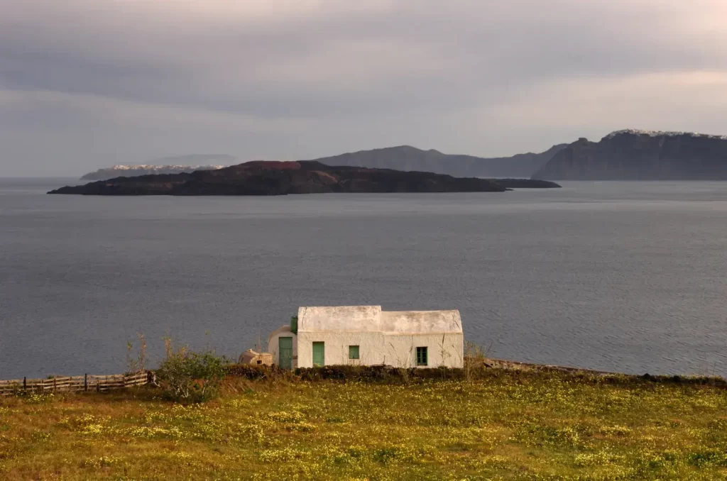 Casa de campo típica de la isla