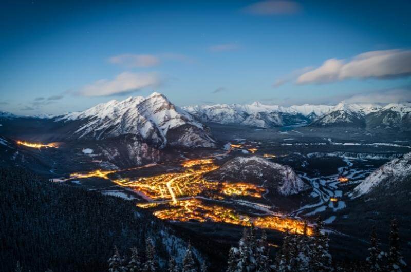 Vistas del Parque Nacional Banff