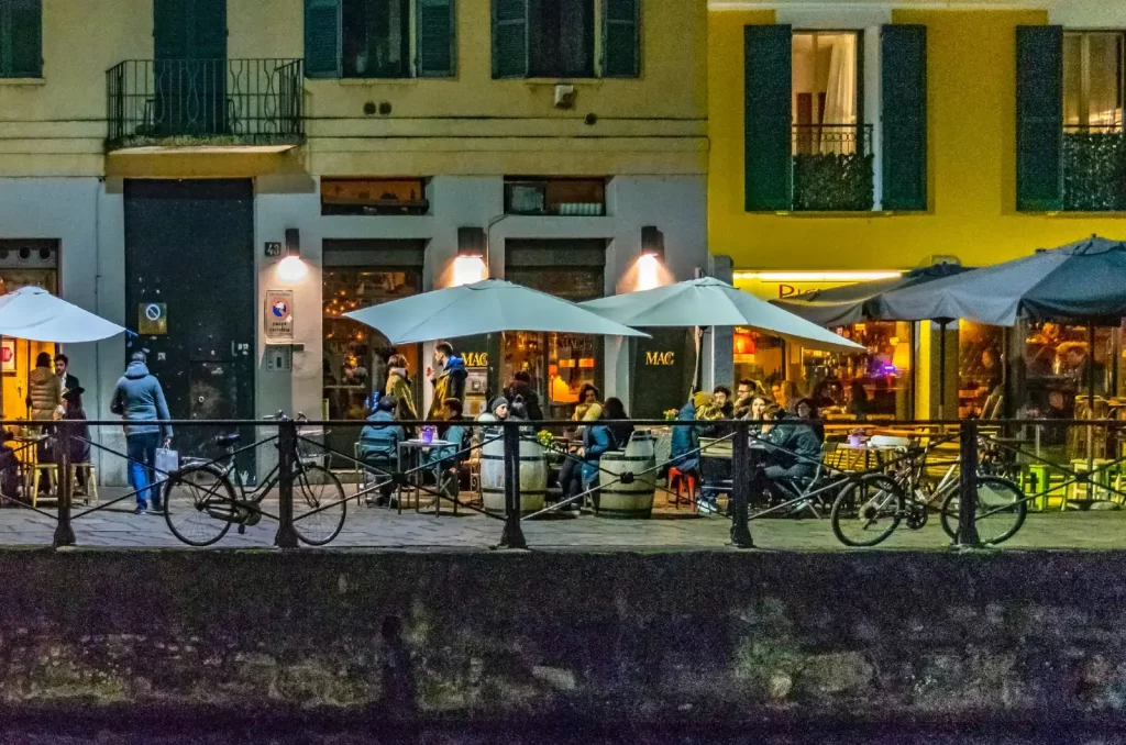 Vida nocturna en Italia
