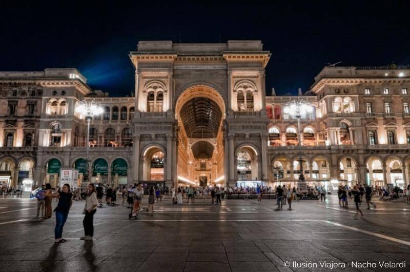 Galeria Vittorio Emanuele, uno de los lugares que ver en Milán