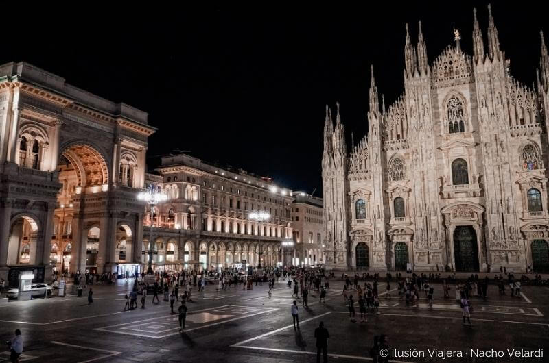 El Duomo por la noche