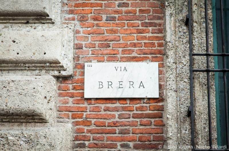 Via Brera - Dónde alojarse en Milán