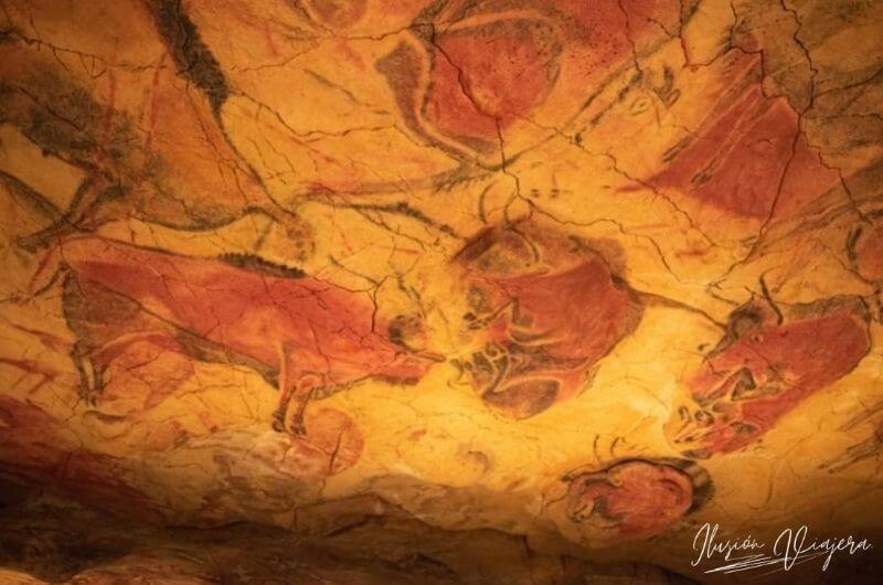Techo de los Bisontes en la Cueva de Altamira