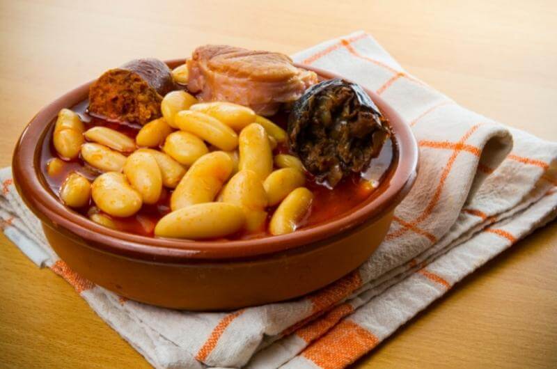Fabada típica de Asturias