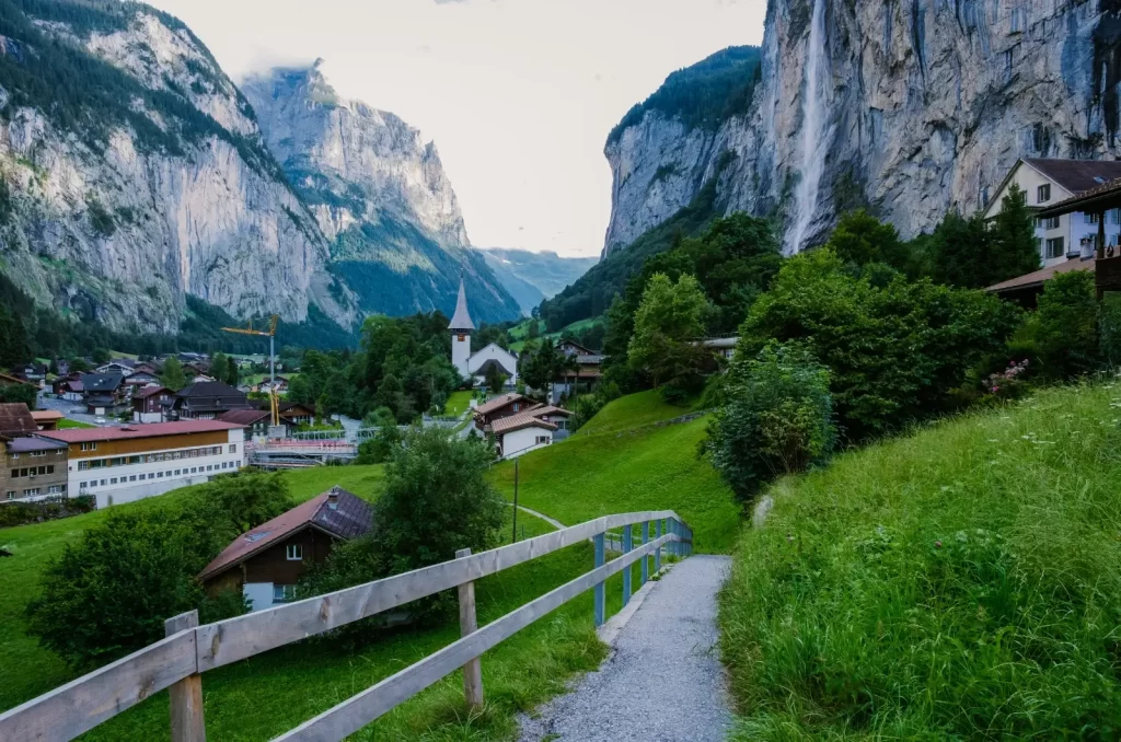 Lauterbrunnen, pueblos de Suiza