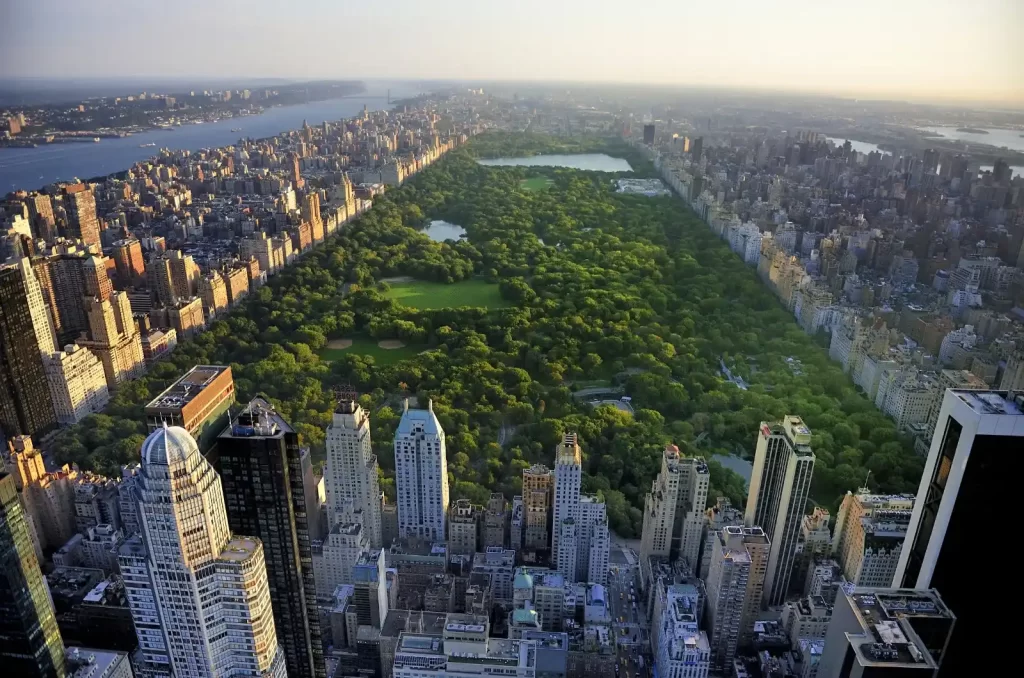 No puedes irse sin pasear por el Central Park