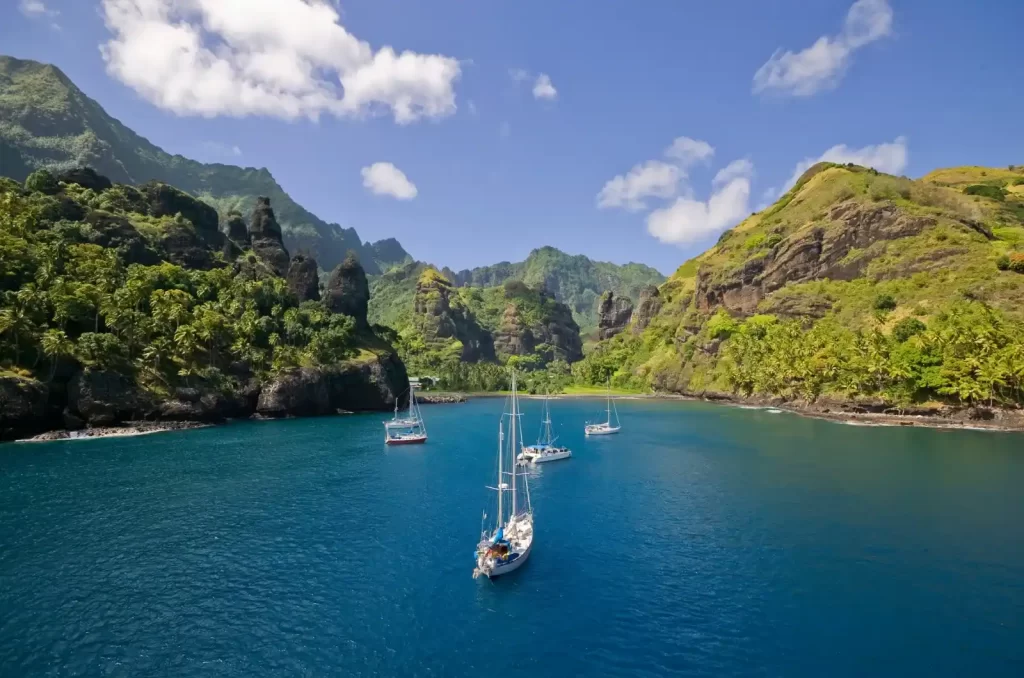 Hanavave Bay en Fatu Hiva - Ilusión Viajera