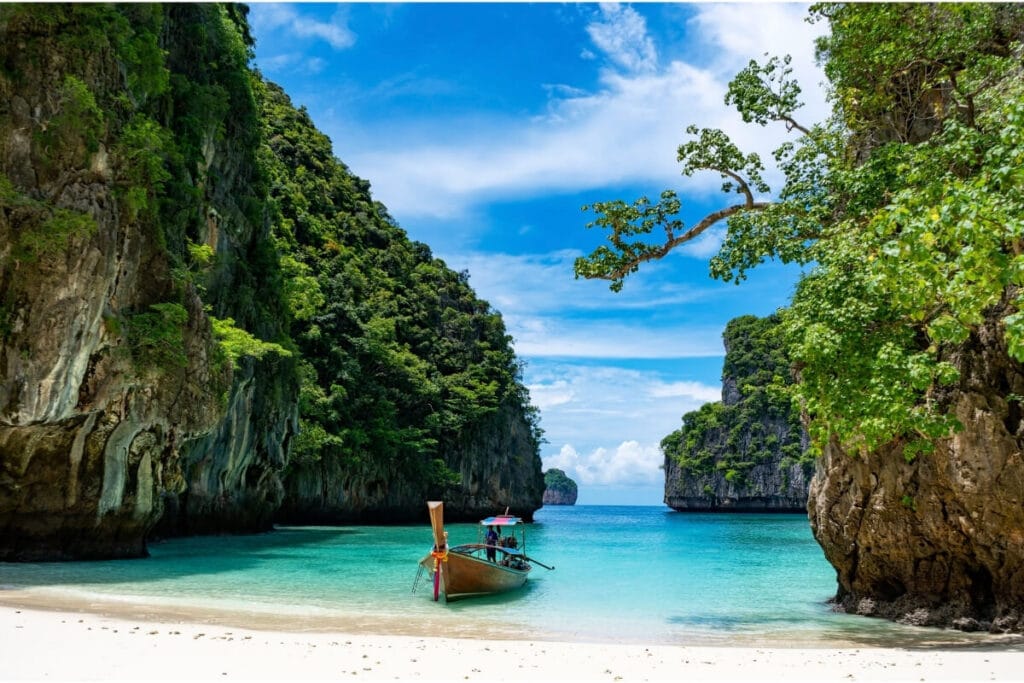 Playa paradisíaca de Tailandia