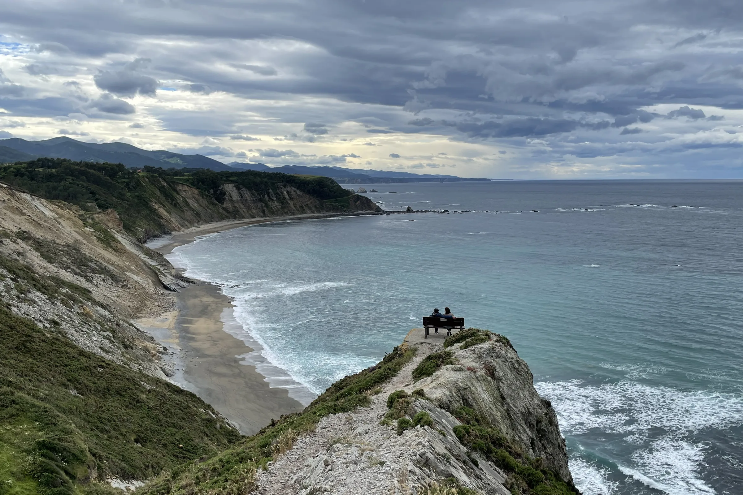 Costa de Asturias desde el mirador del Sablón, en Oviñana (Cudillero)
